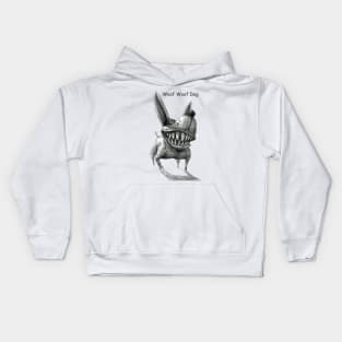 Wuff Wuff Dog Kids Hoodie